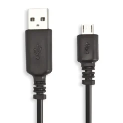 Linocell Kabler Og Adaptere|Usb-A & B-Kabler|USB-A til Micro-USB-kabel Svart 0,5 m