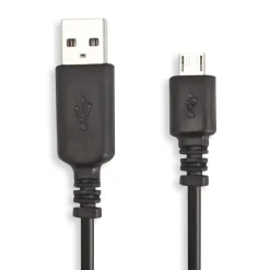Linocell Kabler Og Adaptere|Usb-A & B-Kabler|USB-A til Micro-USB-kabel Svart 2 m