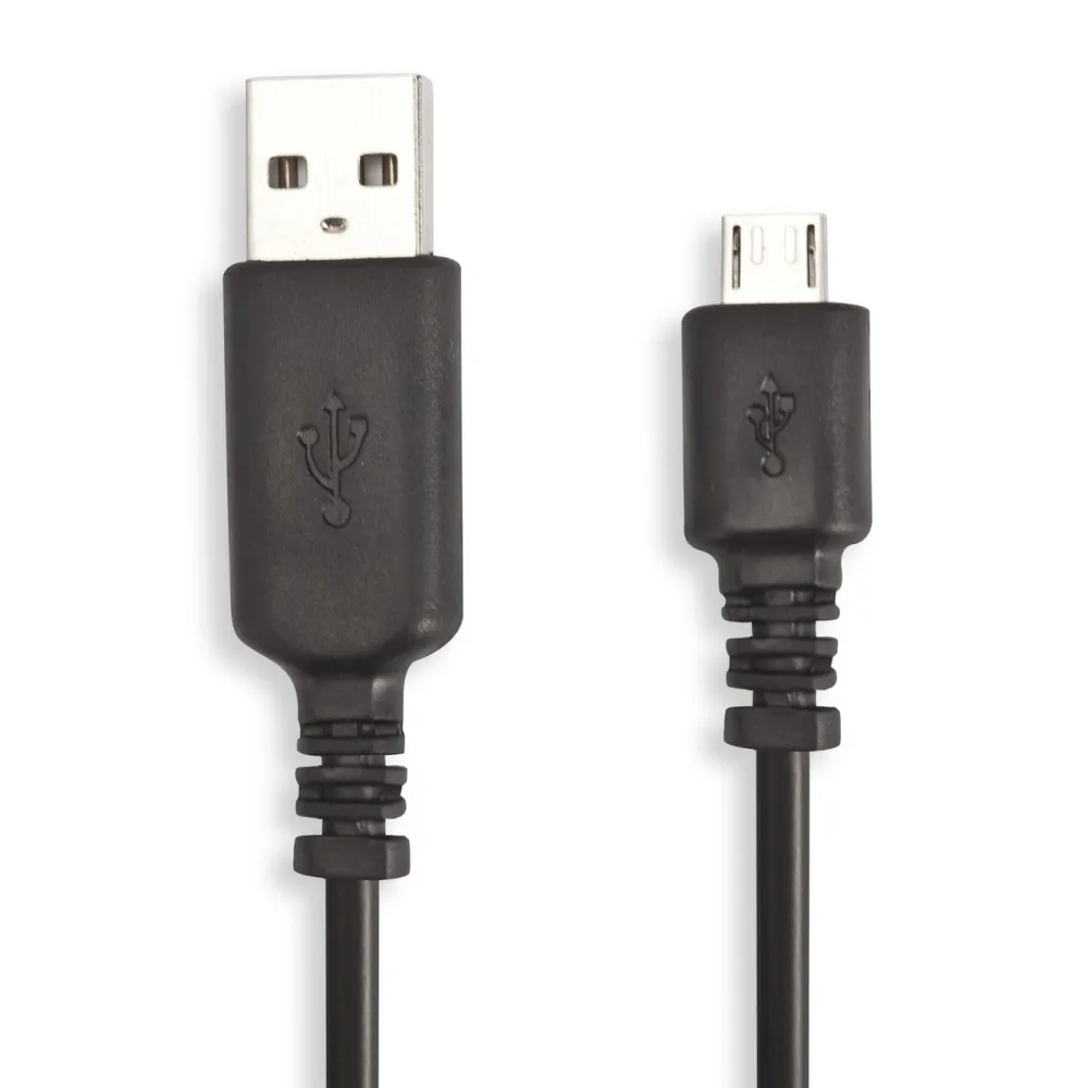 Linocell Kabler Og Adaptere|Usb-A & B-Kabler|USB-A til Micro-USB-kabel Svart 2 m