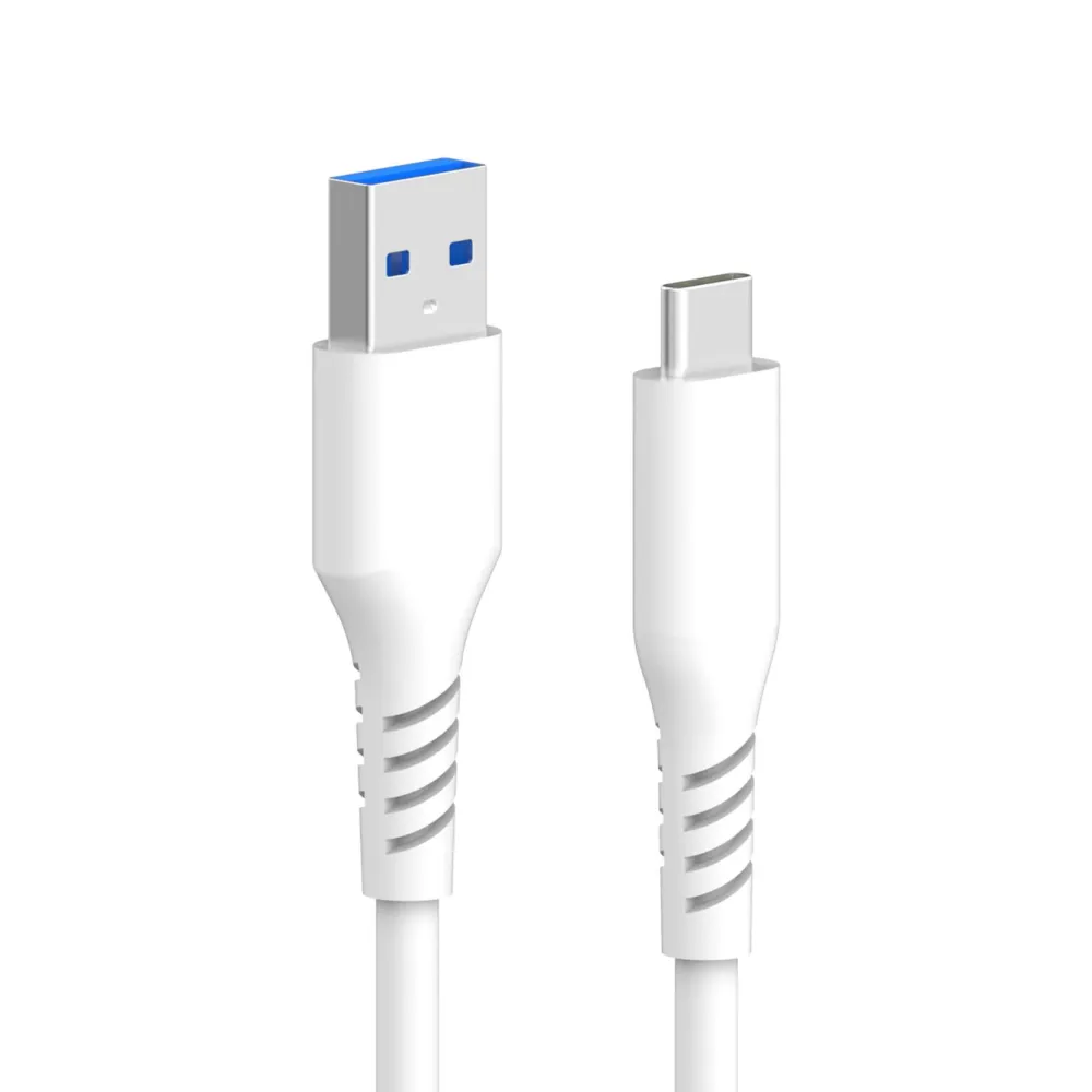 Linocell Kabler Og Adaptere|Lightning|USB-A til USB-C-kabel Hvit 1 m