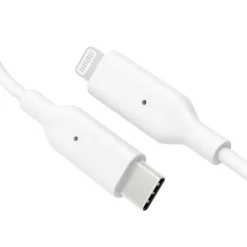 Linocell Kabler Og Adaptere|Lightning|USB-C til Lightning-kabel Hvit 1 m