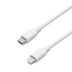 Linocell Kabler Og Adaptere|Lightning|USB-C til Lightning-kabel Hvit 1 m
