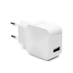 Linocell Mobiltelefonladere|USB-lader med Micro-USB-kabel 2,4 A Hvit