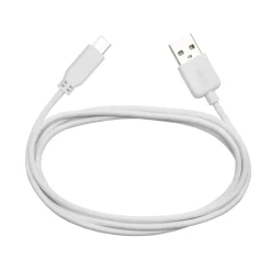 Linocell Mobiltelefonladere|USB-lader med Micro-USB-kabel 2,4 A Hvit