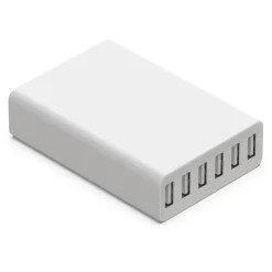 Linocell Hjemmekontor|Mobiltelefonladere|USB-ladestasjon med 6 porter