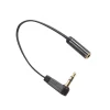 Linocell Lyd- & Videokabler|Vinkeladapter 3,5 mm, 0,1 m