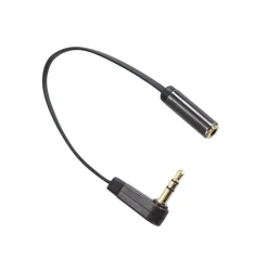 Linocell Lyd- & Videokabler|Vinkeladapter 3,5 mm, 0,1 m
