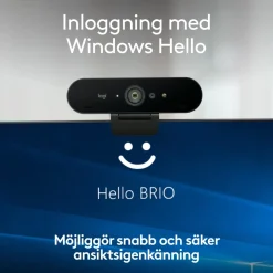 Logitech Hjemmekontor|Webkameraer|Brio 4K Webkamera