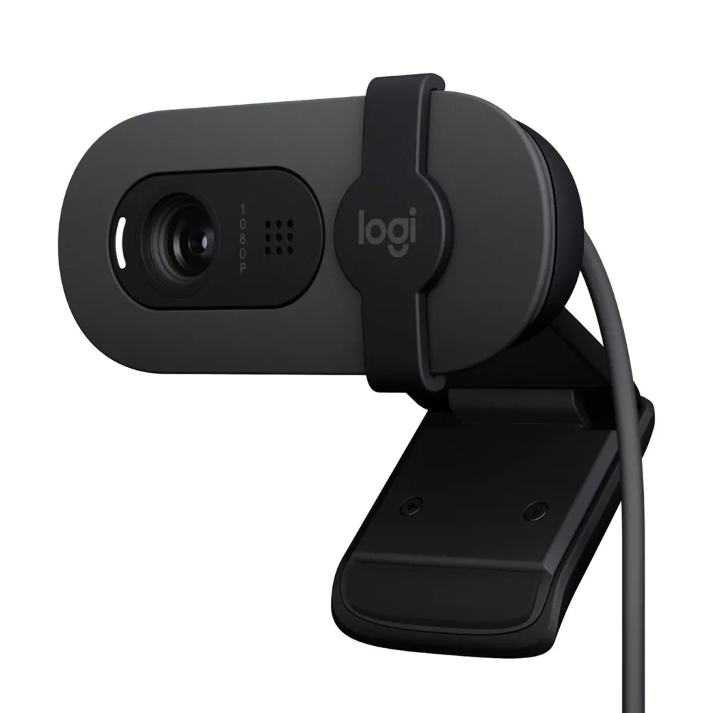 Logitech Hjemmekontor|Webkameraer|Brio 100 webkamera USB-A