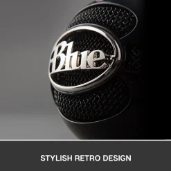 Logitech C Skjermbeskytter Og Deksel|Gamingskjermer|Blue Snowball USB-stereomikrofon Svart