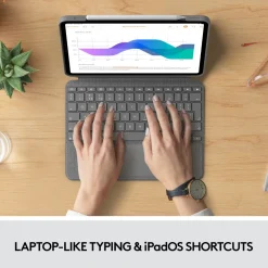 Logitech Tastatur|Gaming Tastatur|Combo Touch for iPad Pro 12,9 tommer (5 & 6 gen.)