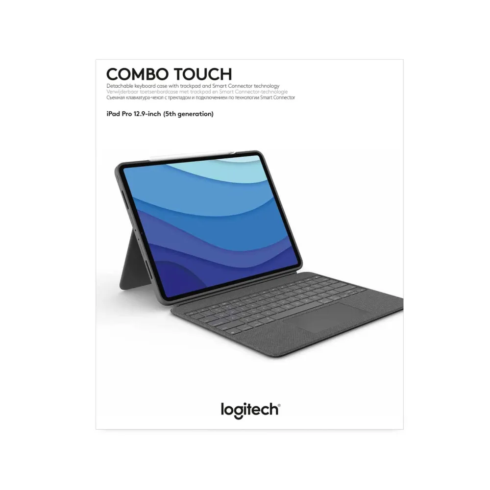 Logitech Tastatur|Gaming Tastatur|Combo Touch for iPad Pro 12,9 tommer (5 & 6 gen.)