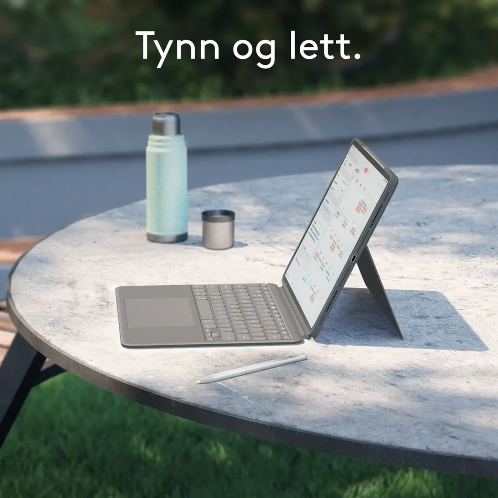 Logitech Tastatur|Ipad Og Tilbehør|Combo Touch for iPad Air 13''