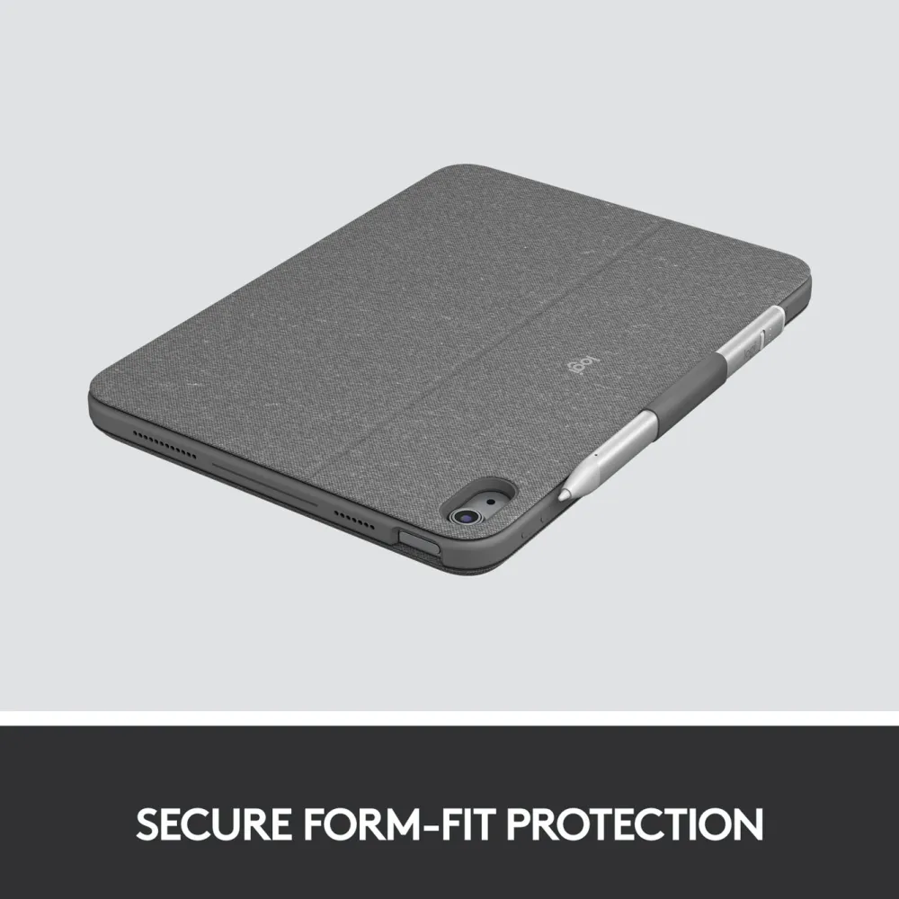 Logitech Ipad Og Tilbehør|Combo Touch Tastaturetui for iPad (10. gen) og iPad (A16)