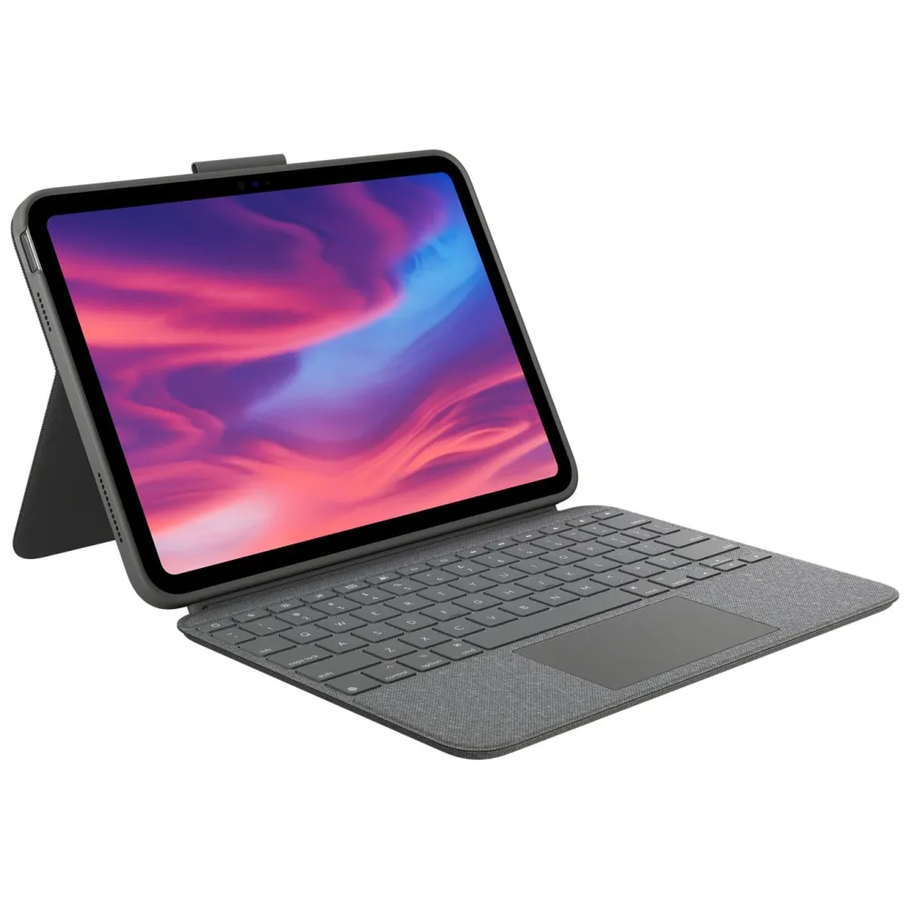 Logitech Ipad Og Tilbehør|Combo Touch Tastaturetui for iPad (10. gen) og iPad (A16)