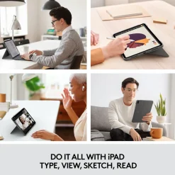 Logitech Tastatur|Ipad Og Tilbehør|Combo Touch Tastatur for iPad Air (4.-5. gen)