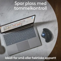 Logitech Datatilbehør|Ergonomi|Ergo M575S Trådløs mus med styrekule