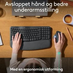 Logitech Datatilbehør|Ergonomi|Ergo M575S Trådløs mus med styrekule