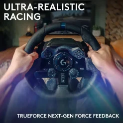 Logitech G Ratt Og Pedaler|923 Driving Force Ratt for Playstation og PC