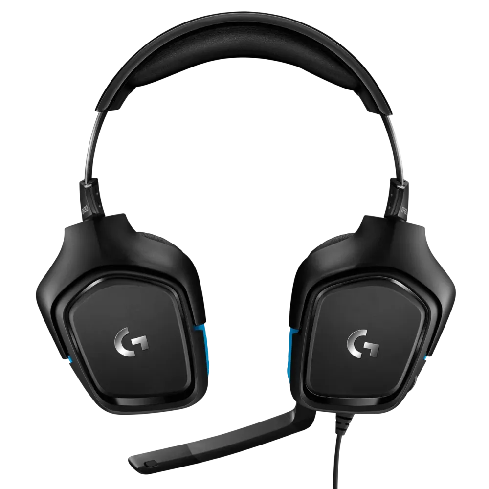 Logitech G Gaming Hodetelefoner|432 Gamingheadset med surroundlyd