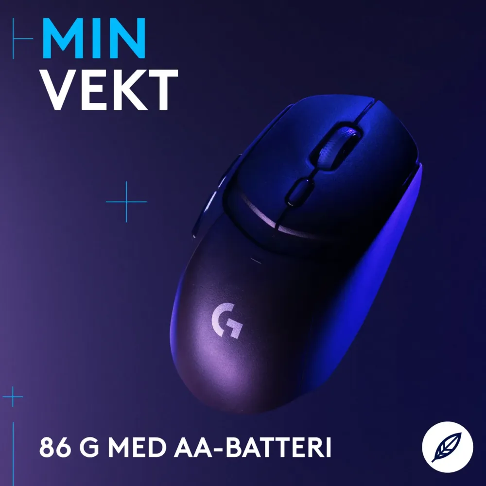 Logitech G Gaming Mus|Datamus|G309 Lightspeed Trådløs datamus