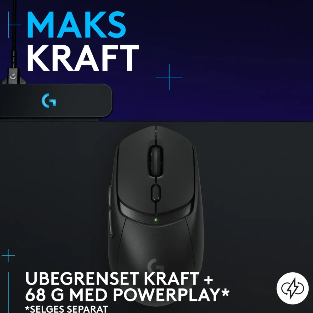 Logitech G Gaming Mus|Datamus|G309 Lightspeed Trådløs datamus