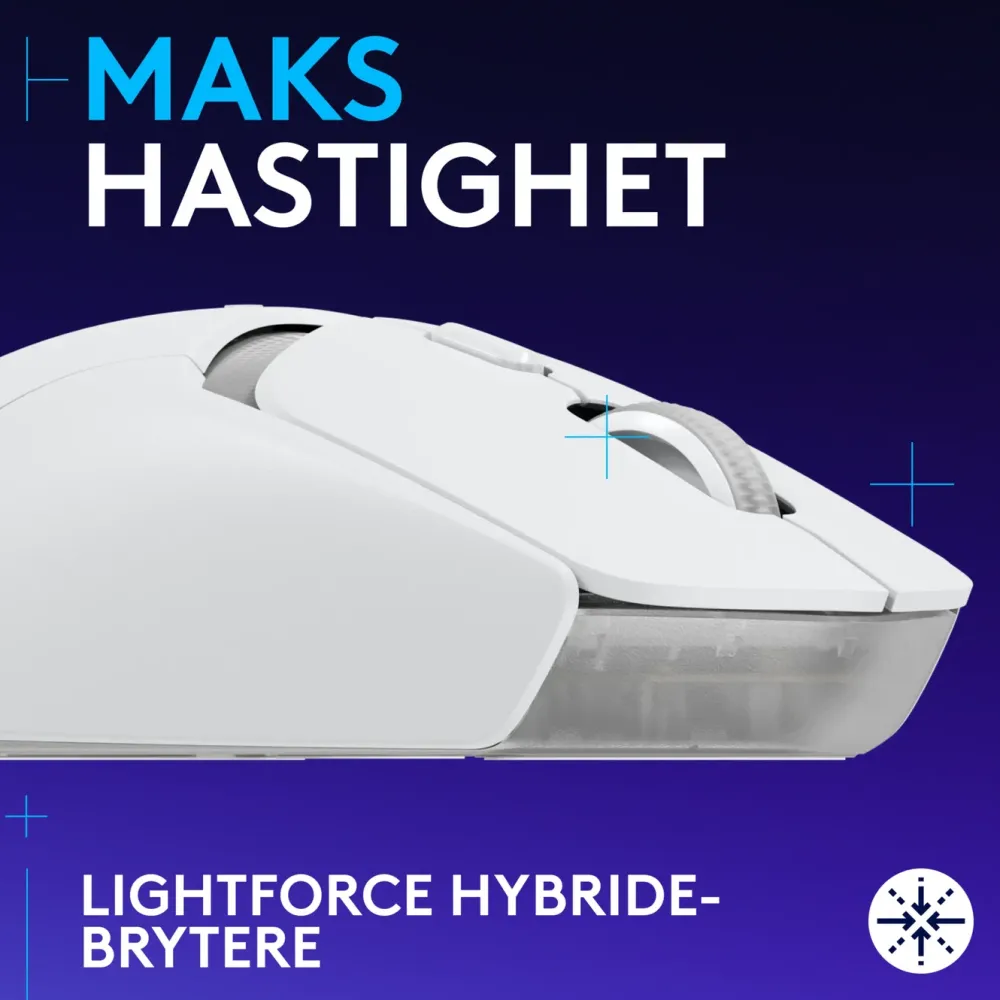 Logitech G Gaming Mus|Datamus|G309 Lightspeed Trådløs datamus
