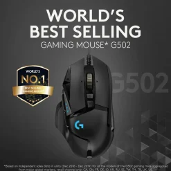 Logitech G Gaming Mus|Datamus|502 Hero Profesjonell gamingmus