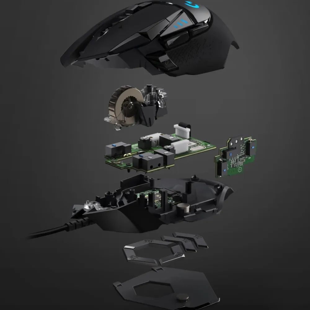 Logitech G Gaming Mus|Datamus|502 Hero Profesjonell gamingmus