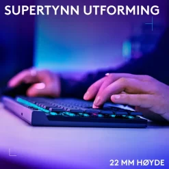 Logitech Tastatur|Gaming Tastatur|G515 Lightspeed TKL Trådløst gamingtastatur