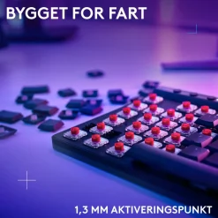 Logitech Tastatur|Gaming Tastatur|G515 Lightspeed TKL Trådløst gamingtastatur