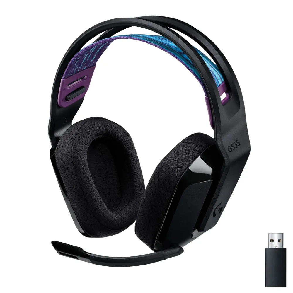 Logitech G Dataheadset|Gaming Hodetelefoner|535 Lightspeed Trådløst gamingheadset