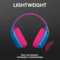 Logitech G Dataheadset|Gaming Hodetelefoner|435 Lightspeed Trådløst gamingheadset