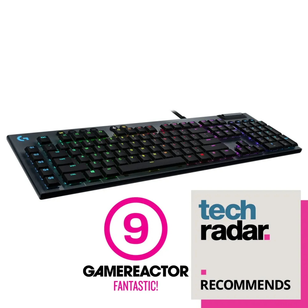Logitech G Tastatur|Gaming Tastatur|815 Mekanisk tastatur GL Clicky
