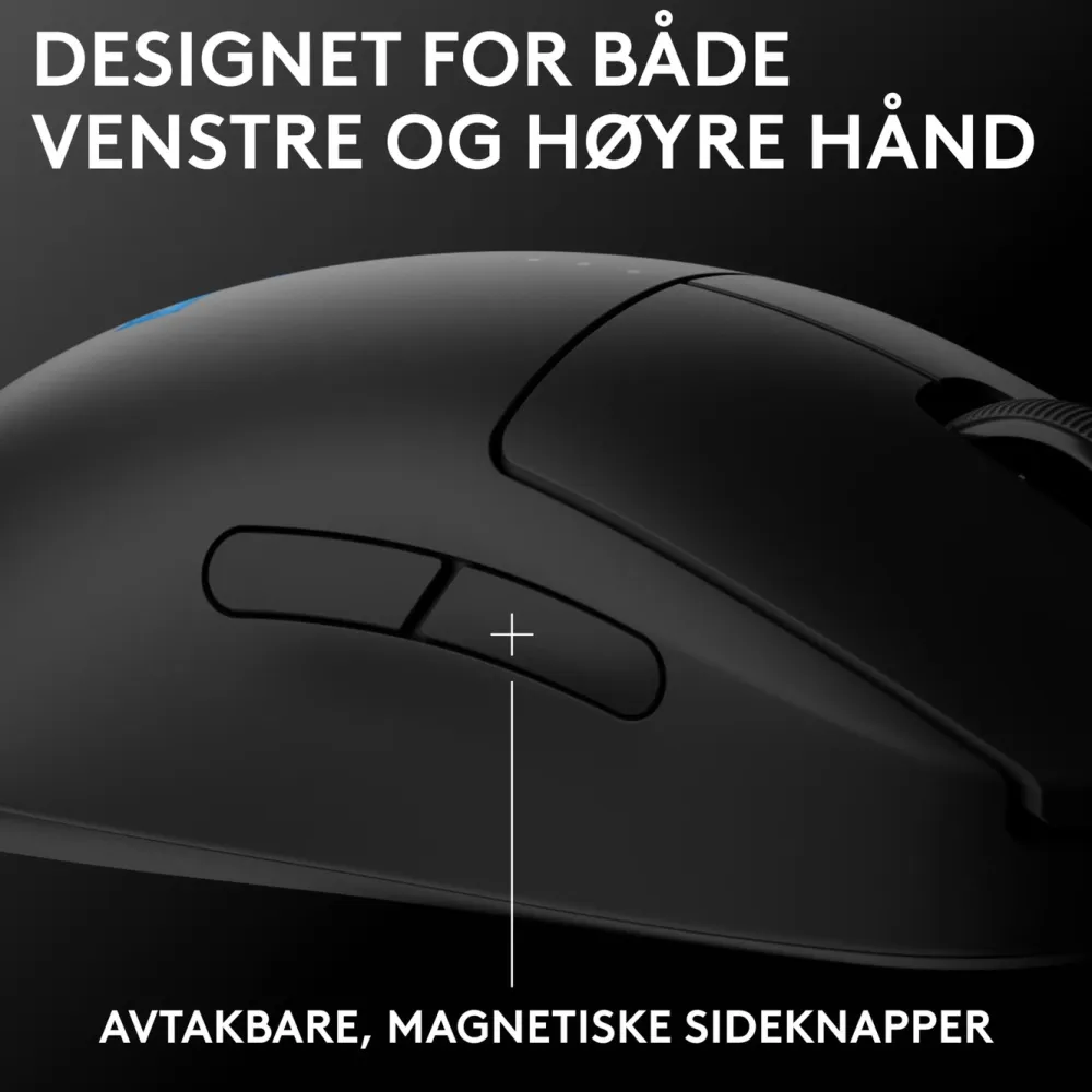 Logitech G Gaming Mus|Datamus|Pro 2 Trådløs gamingmus for proffer