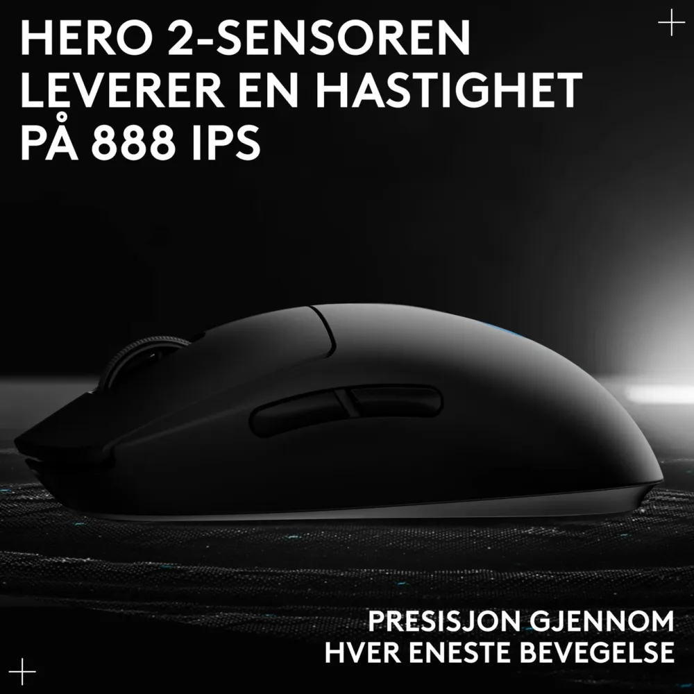 Logitech G Gaming Mus|Datamus|Pro 2 Trådløs gamingmus for proffer