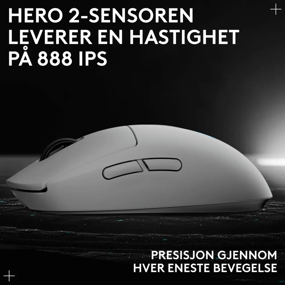 Logitech G Gaming Mus|Datamus|Pro 2 Trådløs gamingmus for proffer