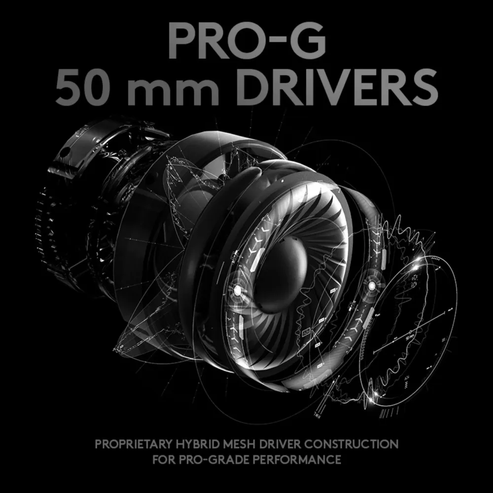 Logitech G Dataheadset|Gaming Hodetelefoner|Pro X Gaming-headset