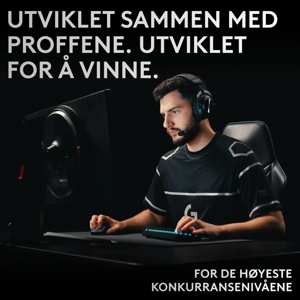Logitech G Tastatur|Gaming Tastatur|PRO X 60 Lightspeed Trådløst gamingtastatur