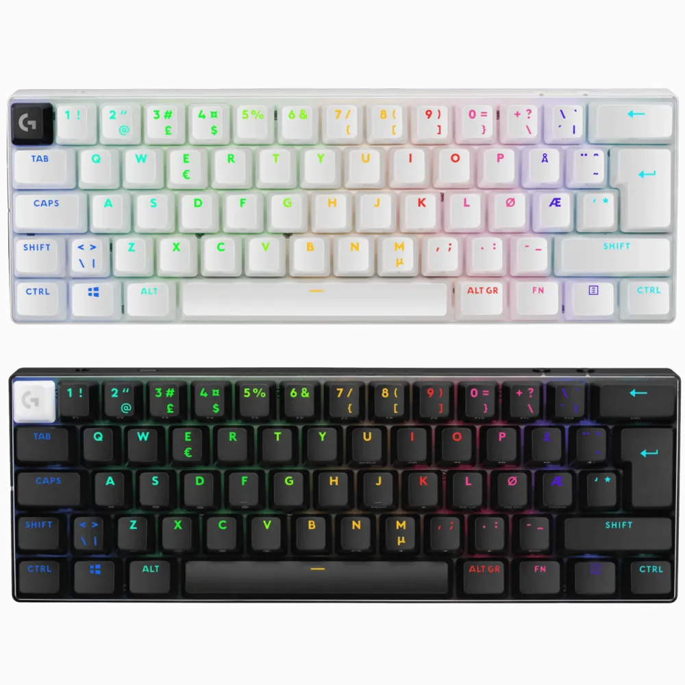 Logitech G Tastatur|Gaming Tastatur|PRO X 60 Lightspeed Trådløst gamingtastatur