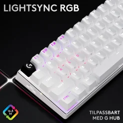 Logitech G Tastatur|Gaming Tastatur|PRO X 60 Lightspeed Trådløst gamingtastatur