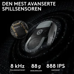 Logitech G Datamus|Skjermbeskytter Og Deksel|Pro X Superlight 2 Trådløs mus