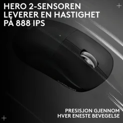 Logitech G Datamus|Skjermbeskytter Og Deksel|Pro X Superlight 2 Trådløs mus