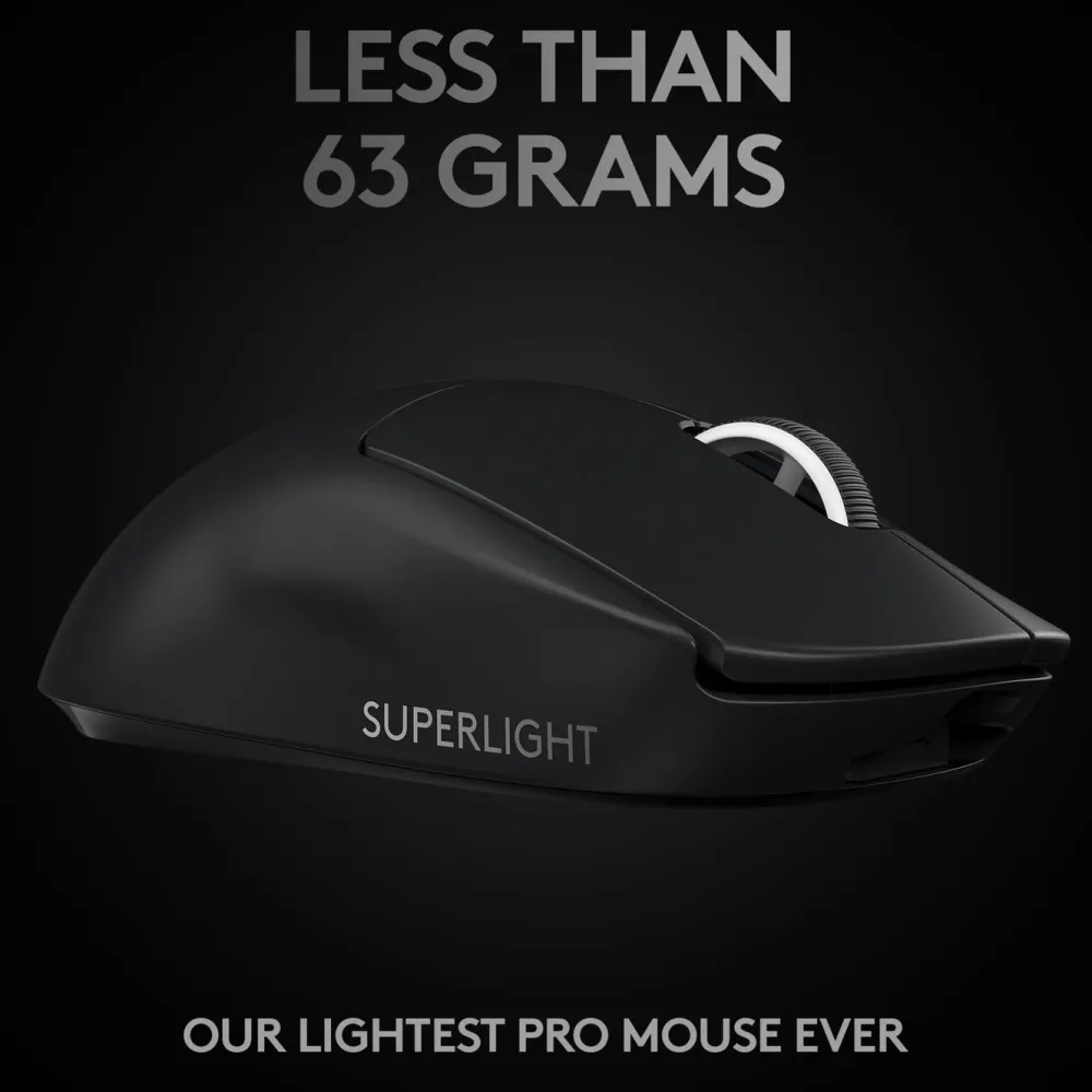 Logitech G Gaming Mus|Datamus|Pro X Superlight Trådløs gamingmus