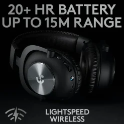Logitech G Dataheadset|Gaming Hodetelefoner|Pro X Wireless Trådløst gamingheadset