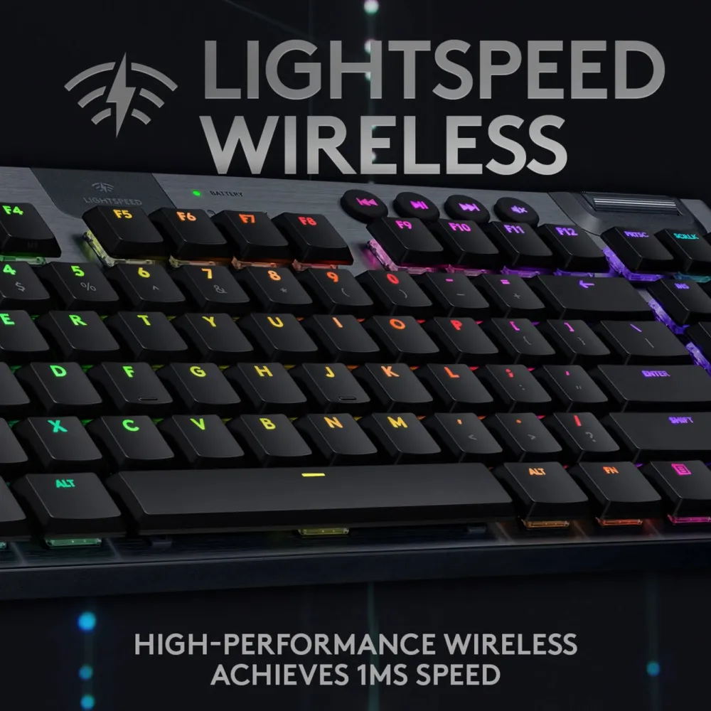 Logitech G Tastatur|Gaming Tastatur|915 TKL Mekanisk tastatur