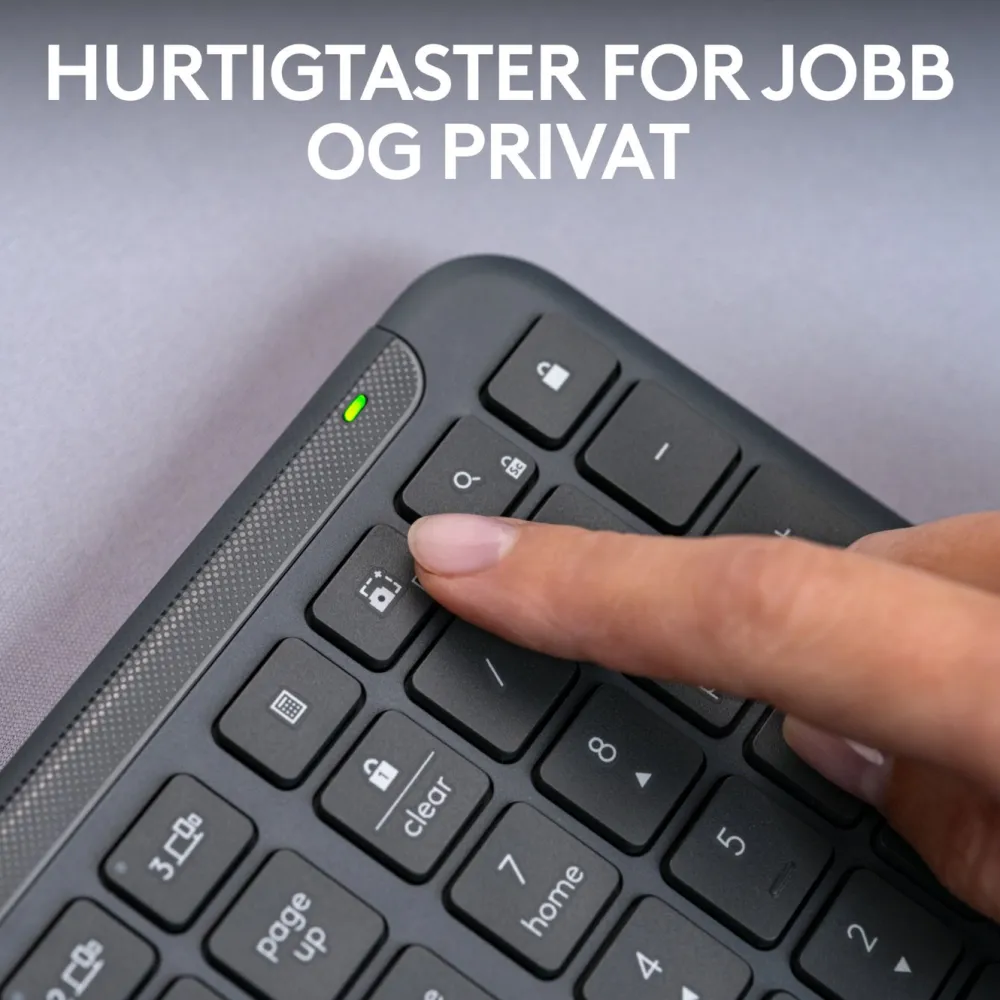 Logitech Tastatur|Gaming Tastatur|K950 Signature Slim Trådløst tastatur