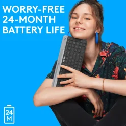 Logitech Tastatur|Gaming Tastatur|K580 Slim Trådløst tastatur