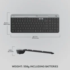 Logitech Tastatur|Gaming Tastatur|K580 Slim Trådløst tastatur