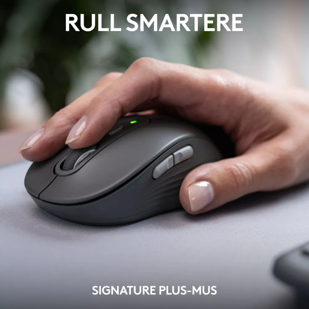 Logitech Tastatur|Gaming Tastatur|MK950 Signature Slim Trådløst tastatur og mus